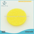 Gelbe Öl-Medaillons Diffusor-Pad, Aromatherapie Diffusor Öle Pad